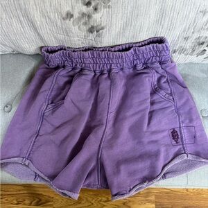FP Movement by Free People High Waist Purple Shorts